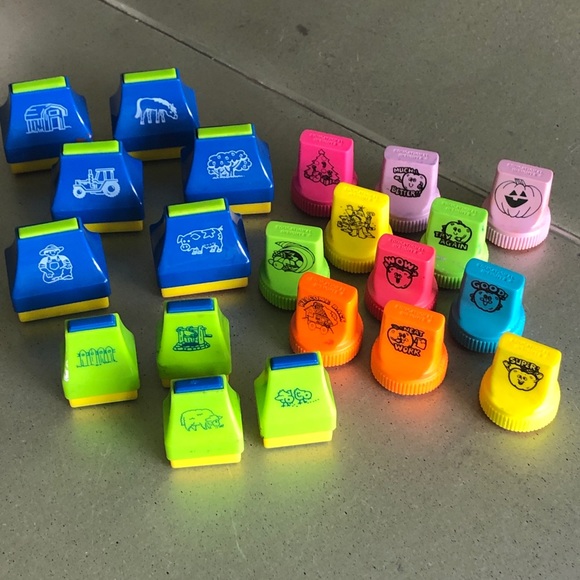 educational insights Other - 21 EDUCATIONAL INSIGHTS- RUBBER STAMPS/teacher